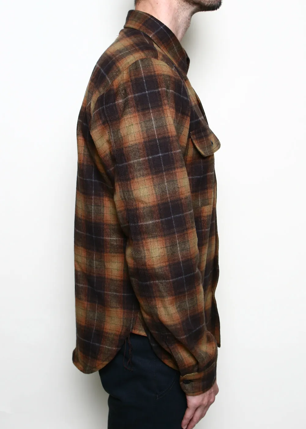 Field Shirt // Sienna Brushed Plaid sold by Rogue Territory product image thumbnail 3