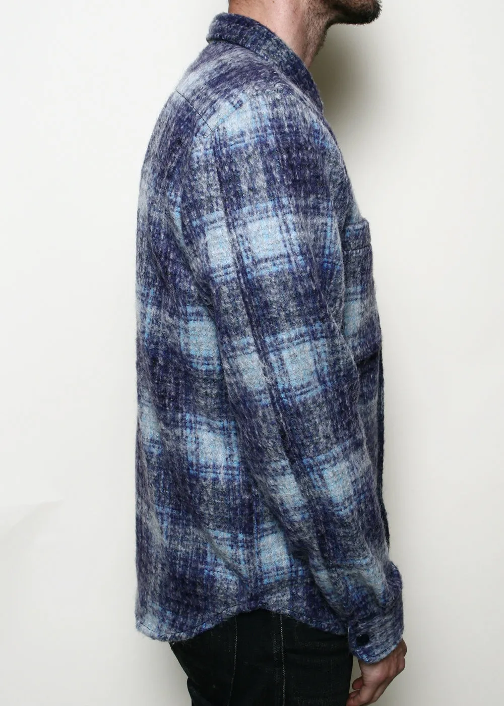 Utility Shirt // Plaid Wool sold by Rogue Territory product image thumbnail 2