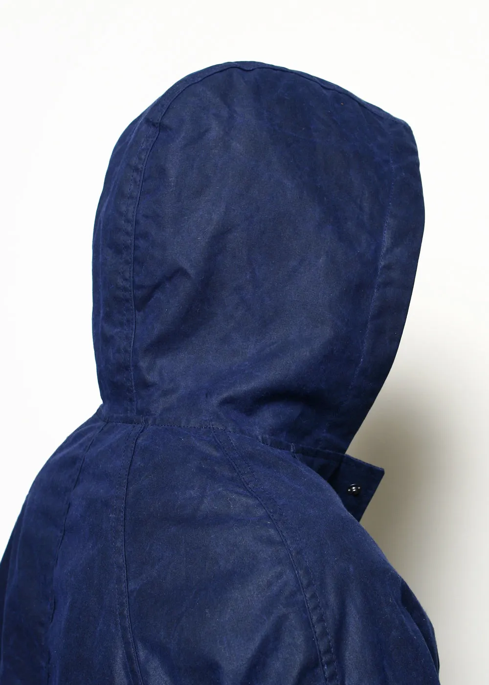 Hooded Ridgeline Jacket // Waxed Navy sold by Rogue Territory product image thumbnail 5