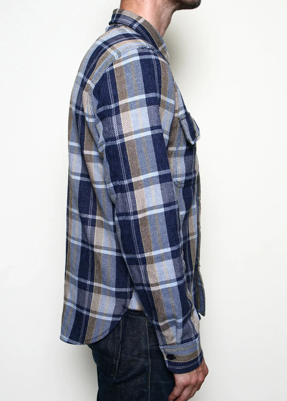 Field Shirt // Desert Sky Plaid sold by Rogue Territory product image thumbnail 3