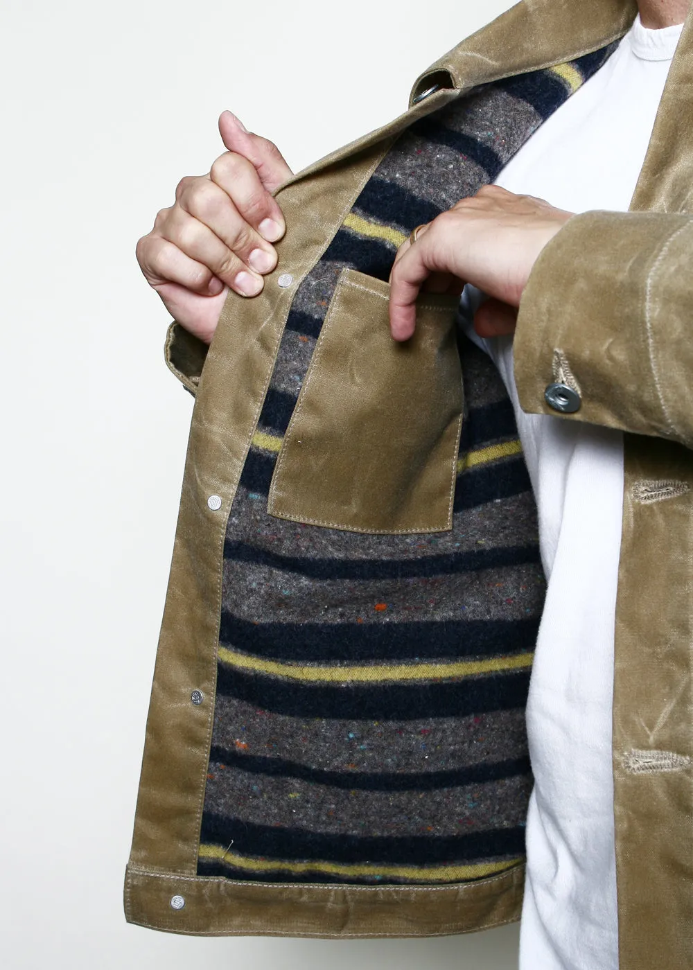 Supply Jacket // Lined Tan Ridgeline sold by Rogue Territory product image thumbnail 4