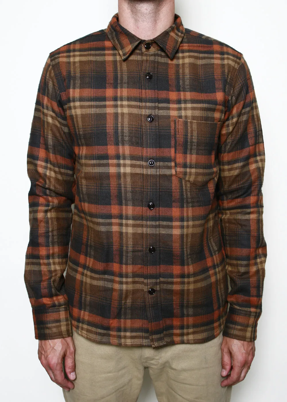 Oxford Shirt // Copper Plaid sold by Rogue Territory