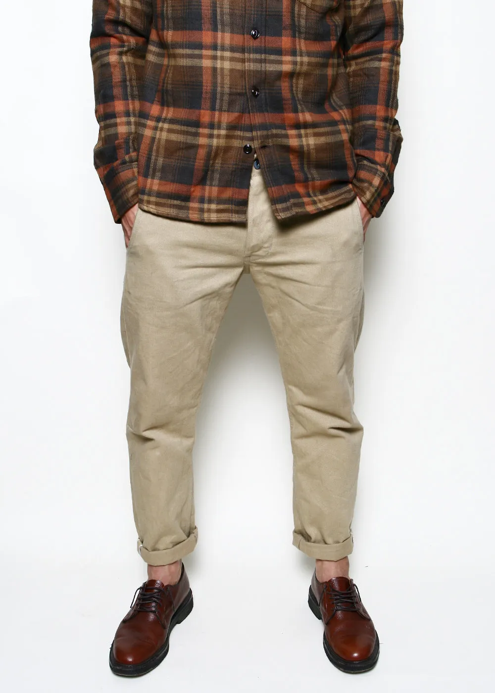 Oxford Shirt // Copper Plaid sold by Rogue Territory product image thumbnail 5