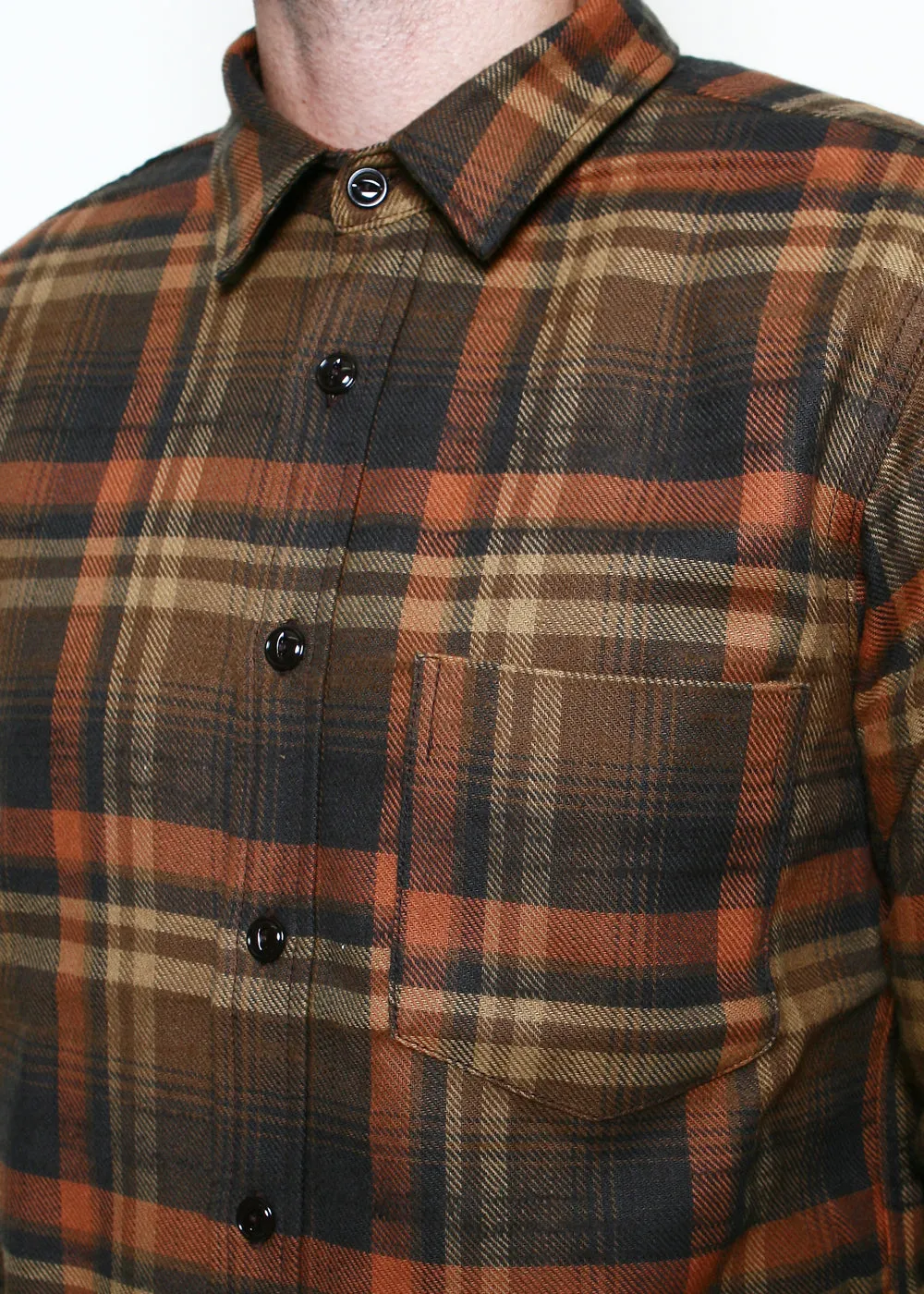 Oxford Shirt // Copper Plaid sold by Rogue Territory product image thumbnail 2