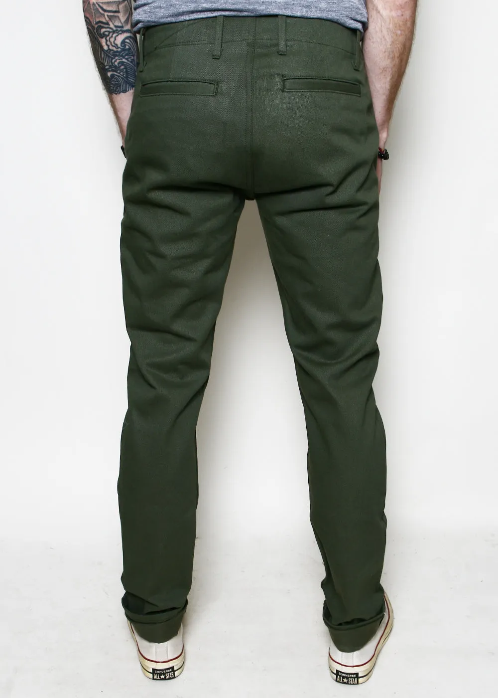 Infantry Pant // Green Selvedge sold by Rogue Territory product image thumbnail 3