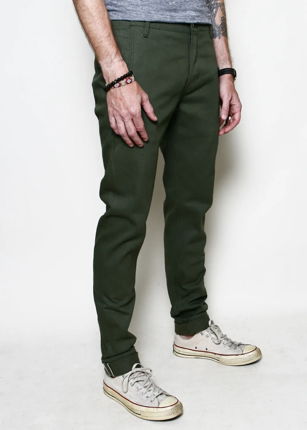 Infantry Pant // Green Selvedge sold by Rogue Territory product image thumbnail 2