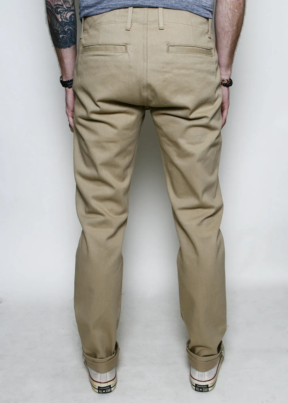Infantry Pant // Khaki Selvedge sold by Rogue Territory product image thumbnail 3