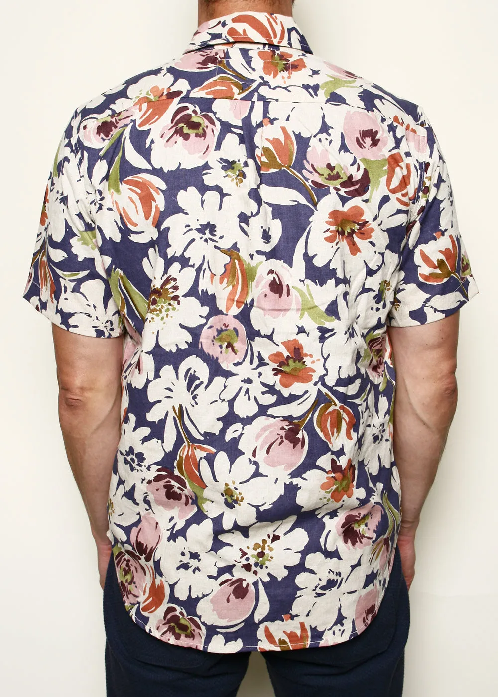 Oxford Shirt // Plum Floral sold by Rogue Territory product image thumbnail 4