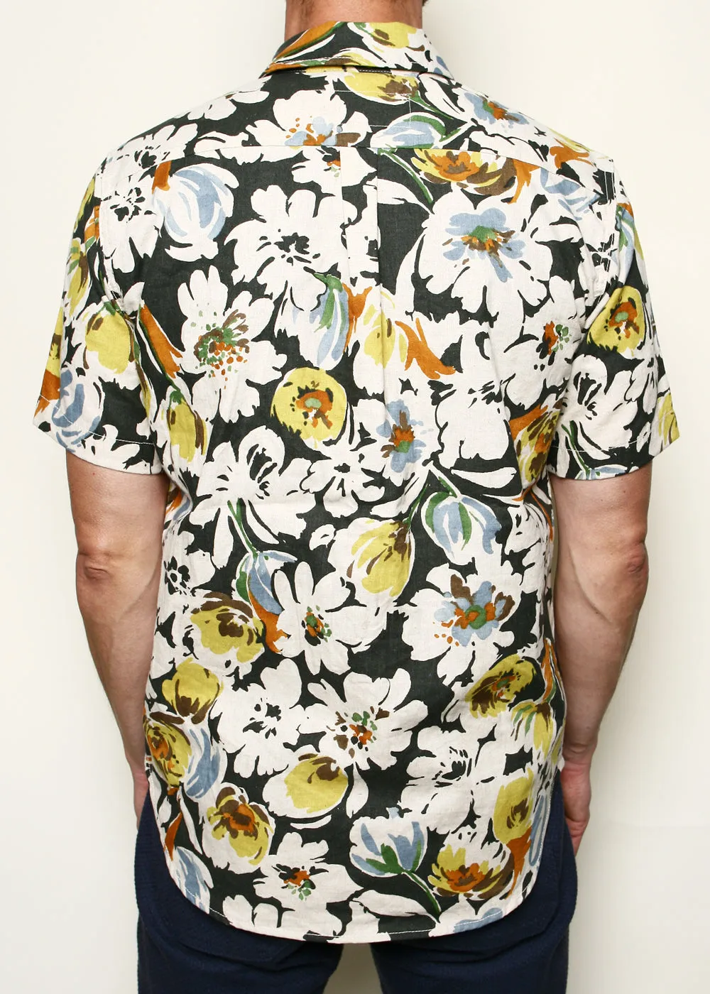 Oxford Shirt // Grey Floral sold by Rogue Territory product image thumbnail 4