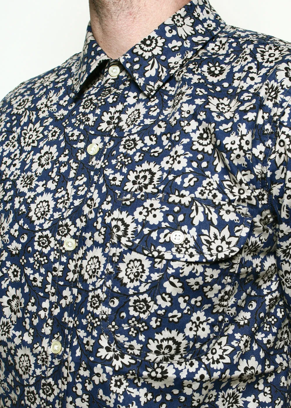Maker Shirt // Navy Floral sold by Rogue Territory product image thumbnail 2
