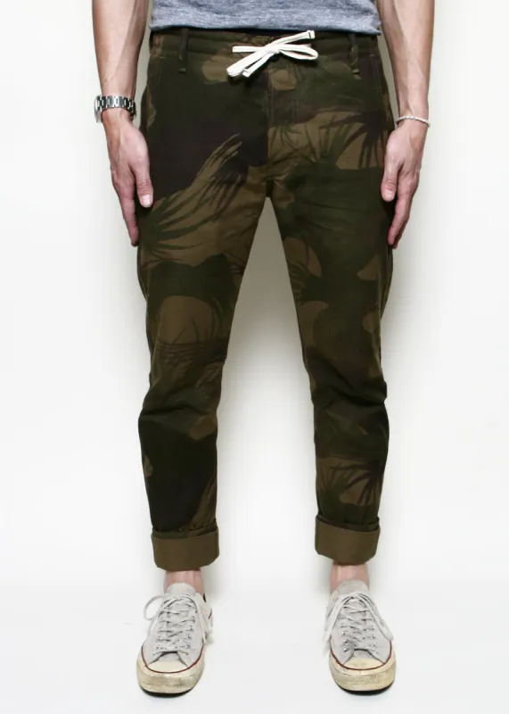 Boarder Pants // Olive Palm Camo sold by Rogue Territory