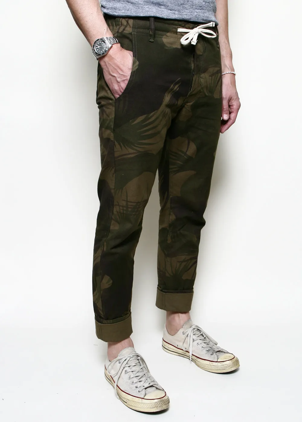 Boarder Pants // Olive Palm Camo sold by Rogue Territory product image thumbnail 2