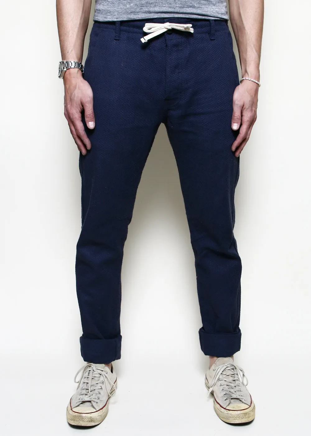 Boarder Pants // Navy Sashiko sold by Rogue Territory