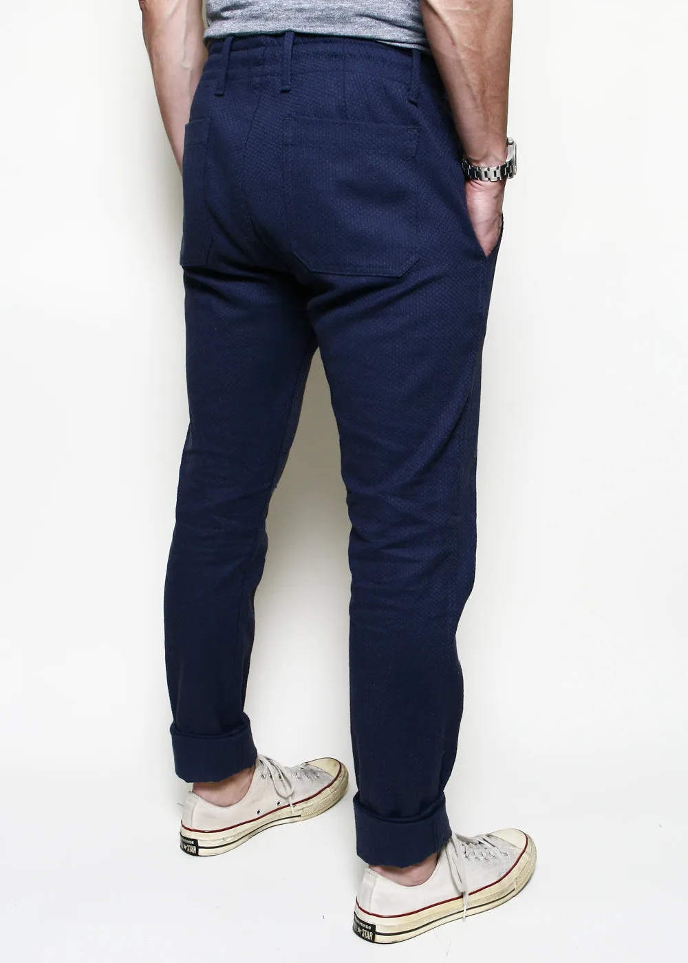 Boarder Pants // Navy Sashiko sold by Rogue Territory product image thumbnail 3