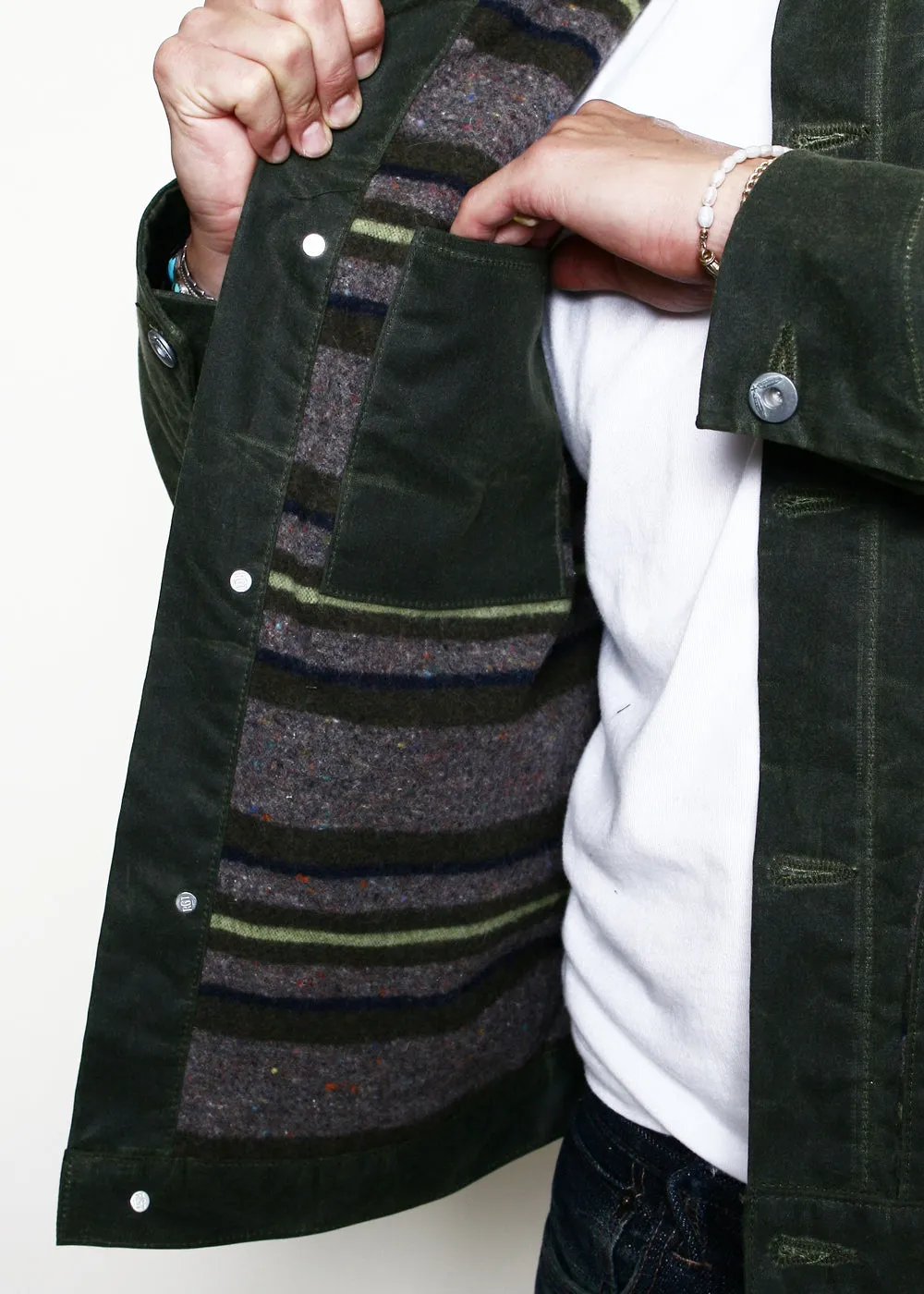 Supply Jacket // Lined Olive Ridgeline sold by Rogue Territory product image thumbnail 4