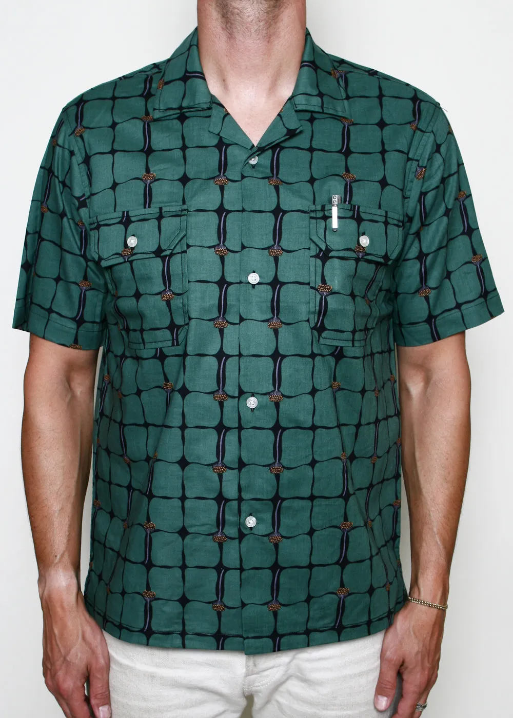 Infantry Shirt // Green Lotus sold by Rogue Territory