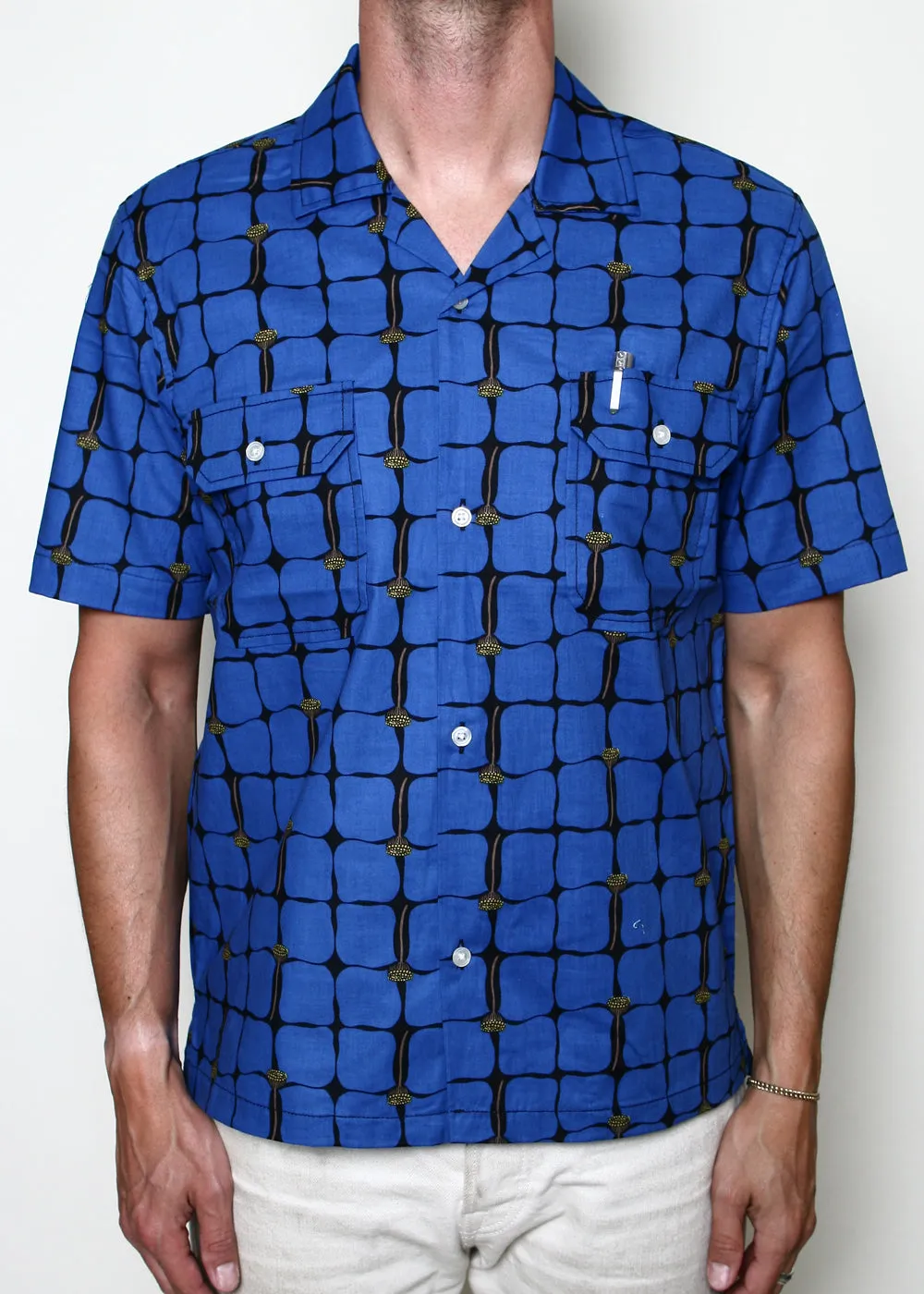 Infantry Shirt // Blue Lotus sold by Rogue Territory