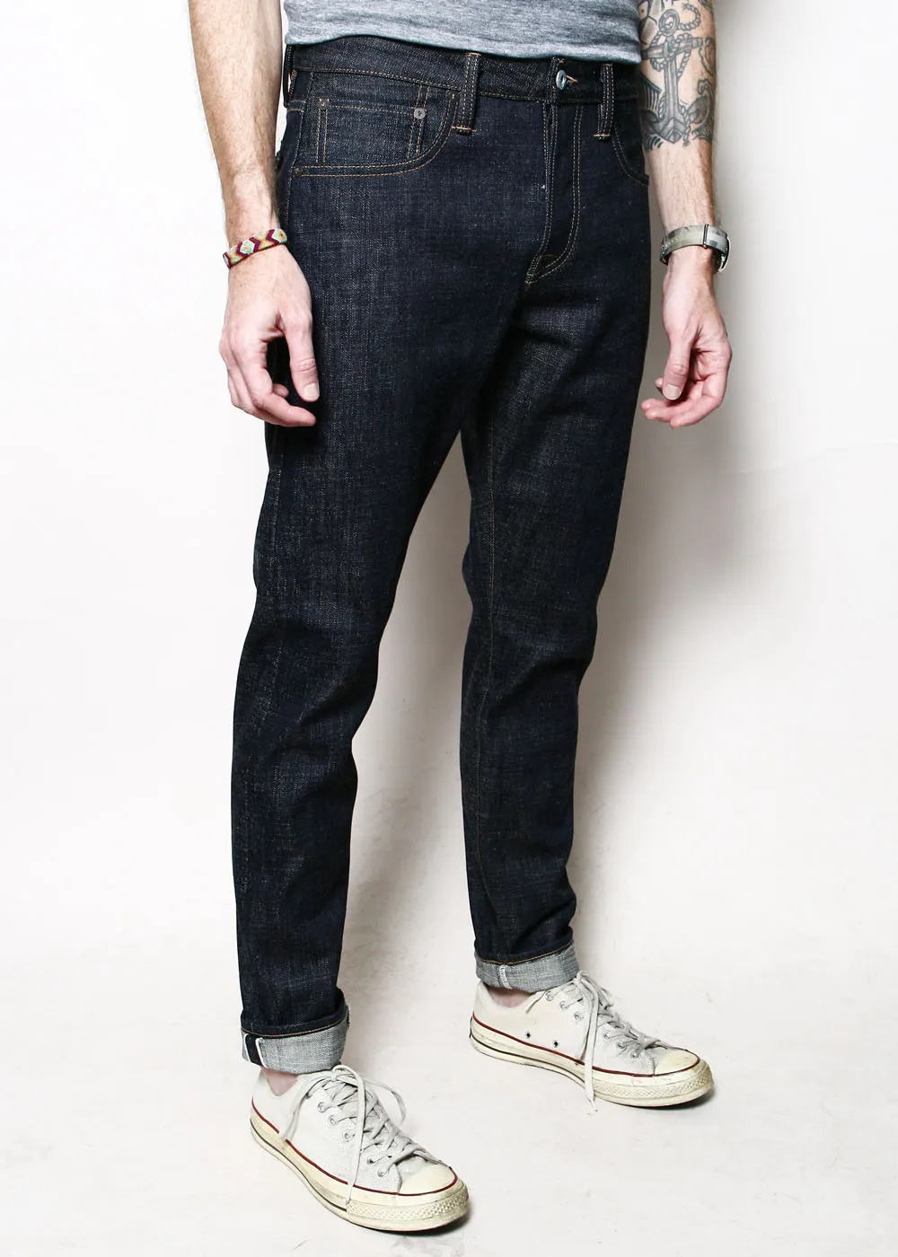 Strong Taper // 13.5oz Cryptic Indigo sold by Rogue Territory product image thumbnail 2