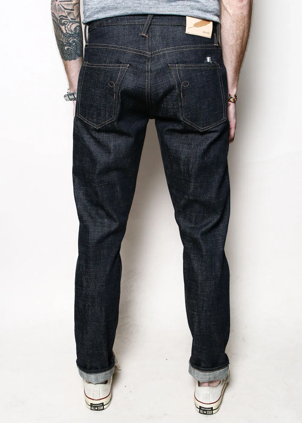 Strong Taper // 13.5oz Cryptic Indigo sold by Rogue Territory product image thumbnail 3
