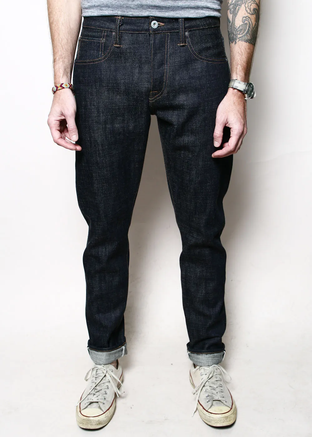 Strong Taper // 13.5oz Cryptic Indigo sold by Rogue Territory