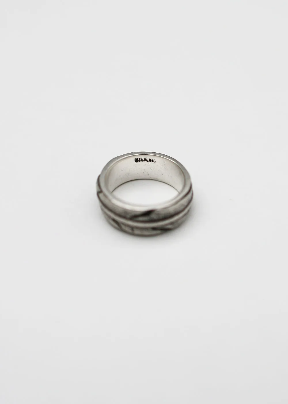Feather Ring // Sterling Silver sold by Rogue Territory product image thumbnail 4
