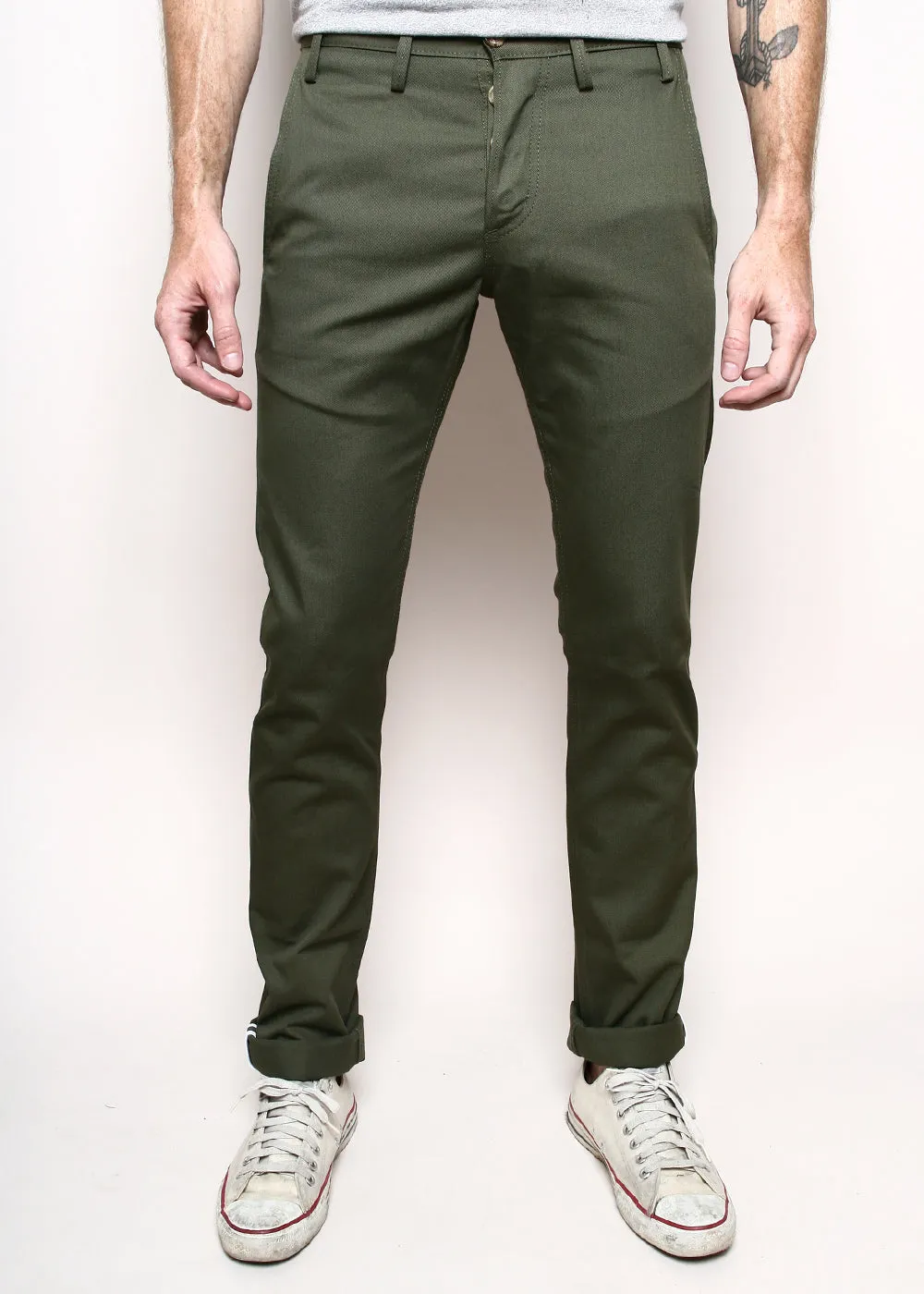 Officer Trousers // Olive sold by Rogue Territory