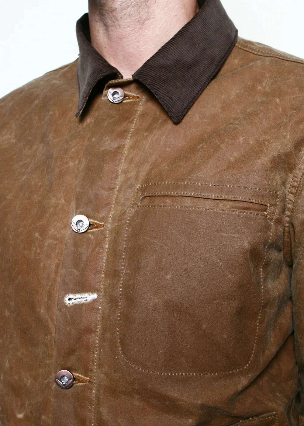 Cord Collar Supply Jacket // Lined Whiskey Ridgeline sold by Rogue Territory product image thumbnail 5