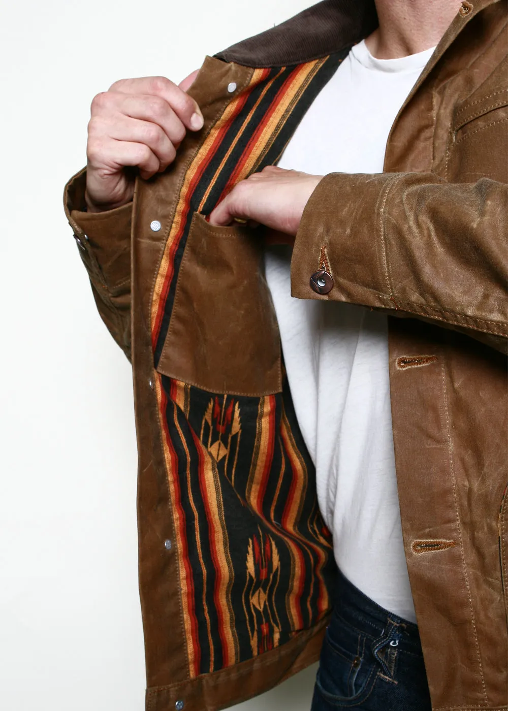 Cord Collar Supply Jacket // Lined Whiskey Ridgeline sold by Rogue Territory product image thumbnail 2