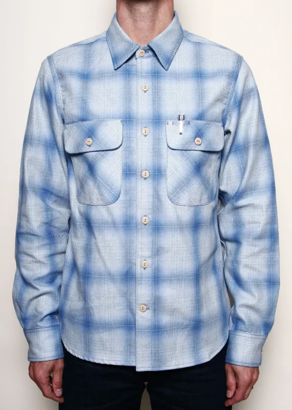 Field Shirt // Sky Blue Shadow Plaid sold by Rogue Territory
