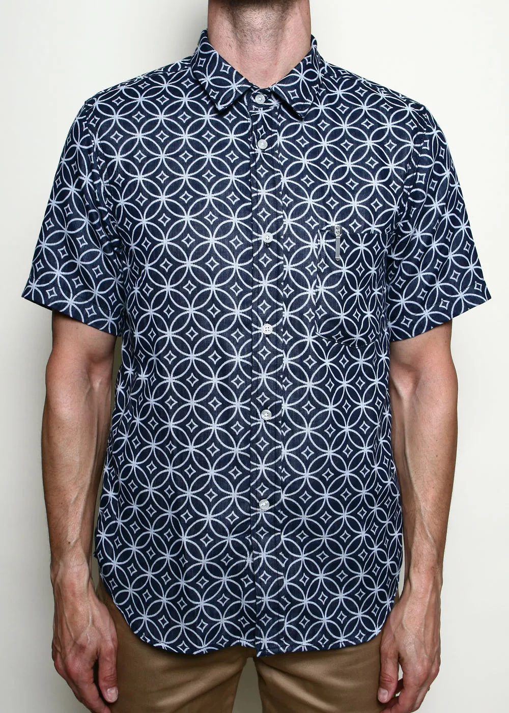 Oxford Shirt // Indigo Shippo sold by Rogue Territory