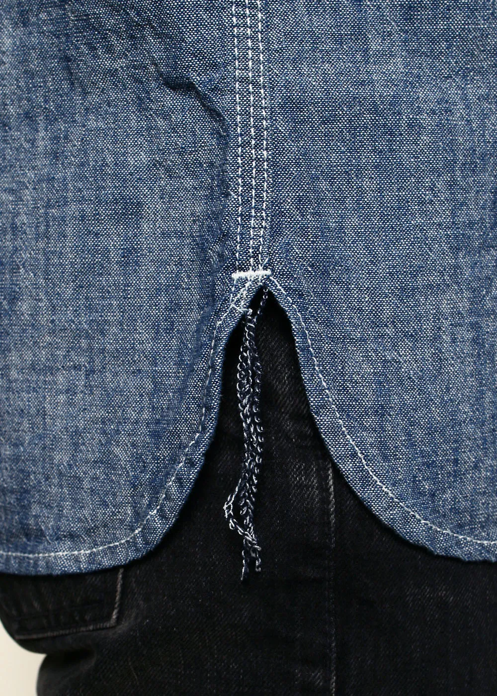 Work Shirt // Rinsed Chambray sold by Rogue Territory product image thumbnail 4