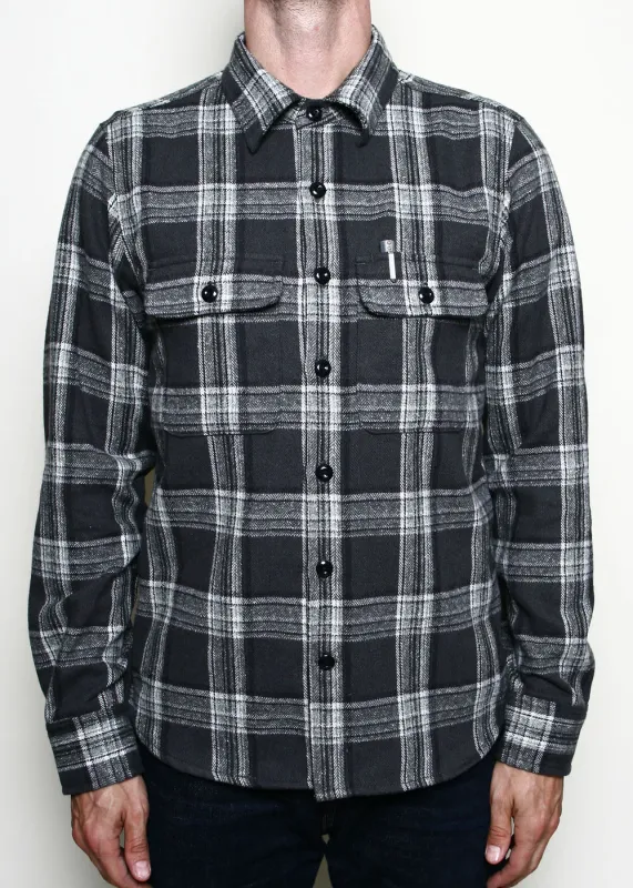 Field Shirt // Grey Plaid Flannel sold by Rogue Territory
