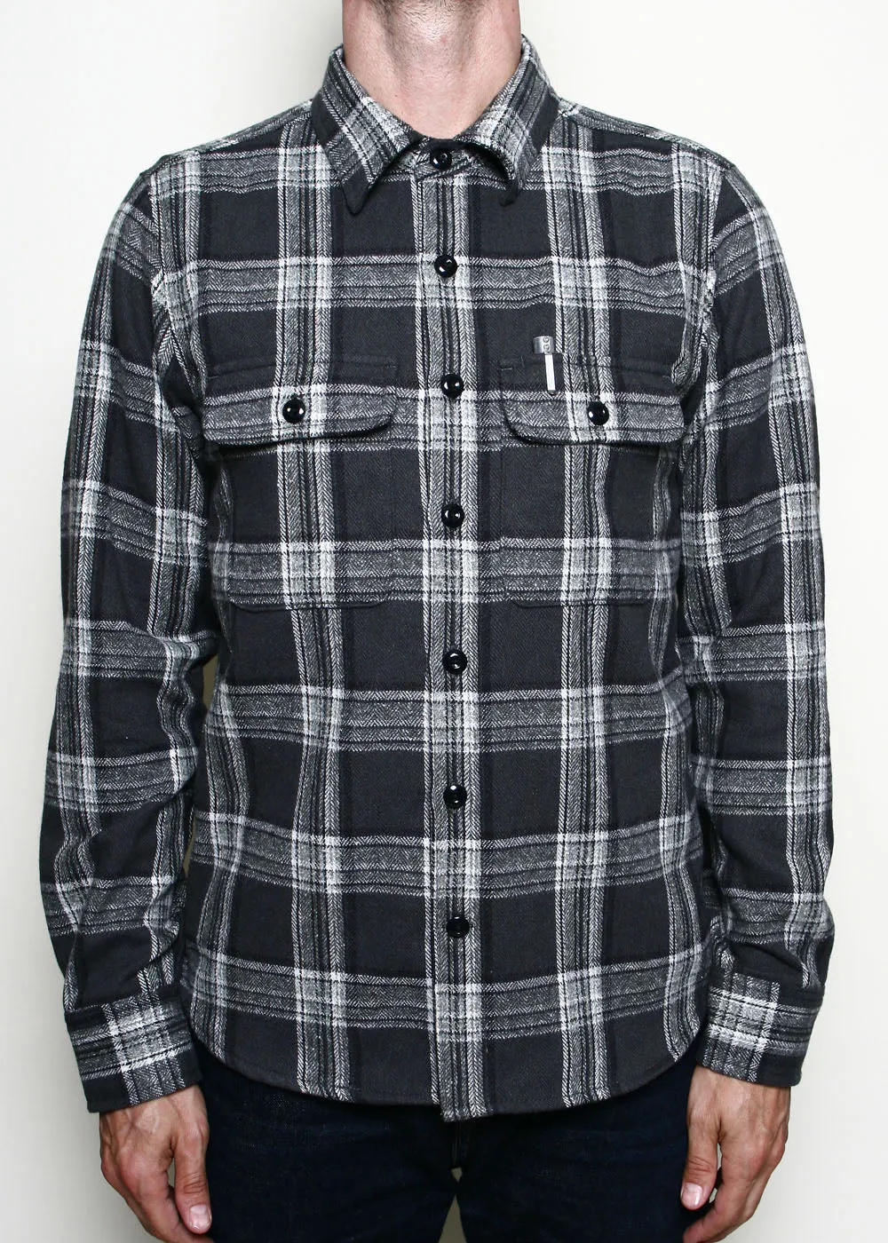 Field Shirt // Grey Plaid Flannel sold by Rogue Territory