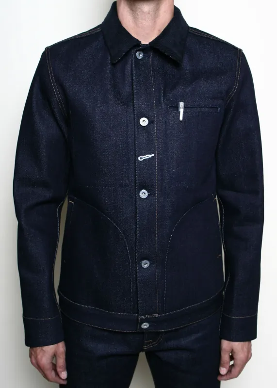 Supply Jacket // 22oz Indigo sold by Rogue Territory