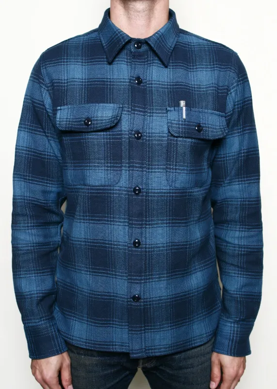 Field Shirt // Blueberry Plaid sold by Rogue Territory