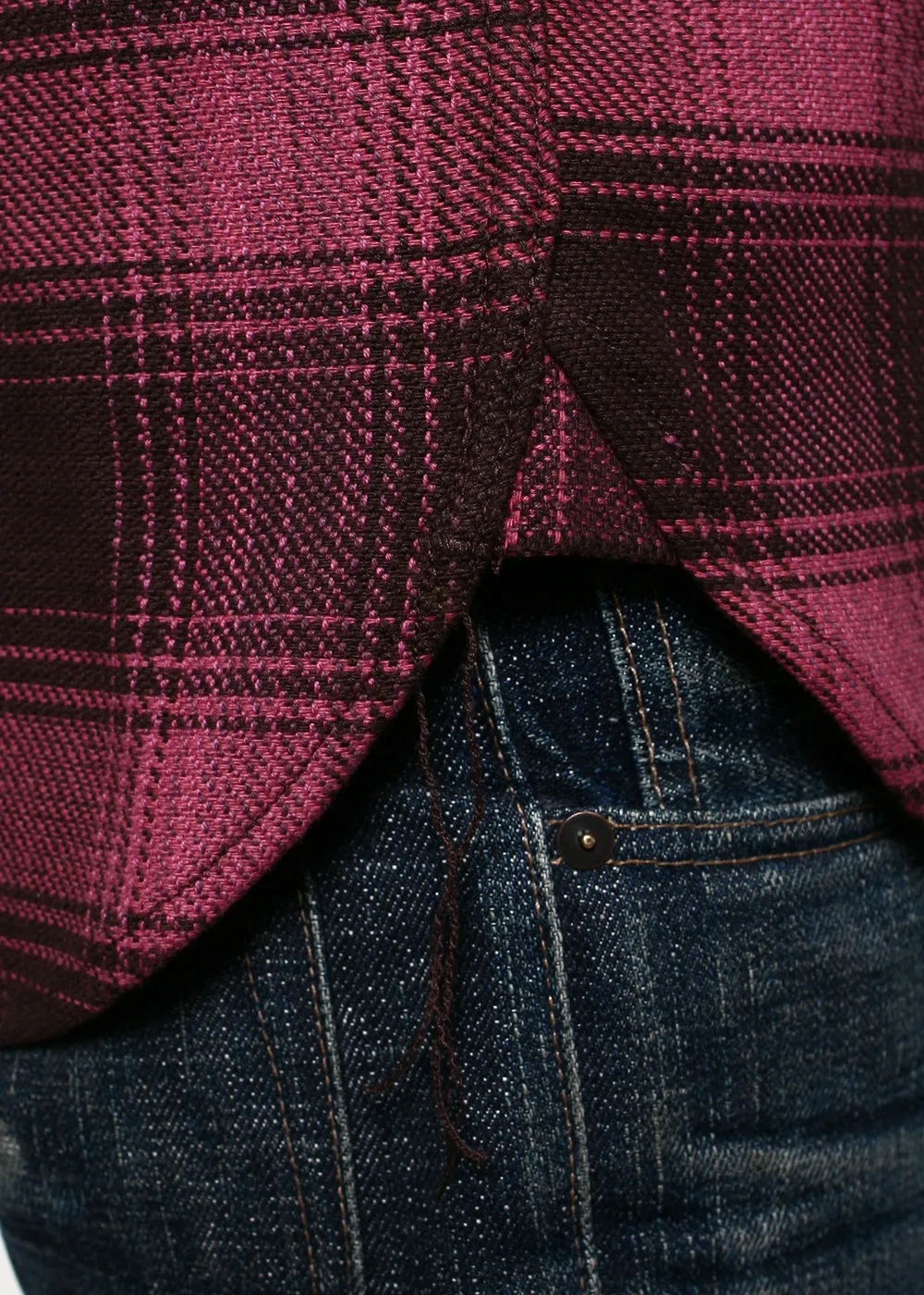 Field Shirt // Raspberry Plaid sold by Rogue Territory product image thumbnail 4