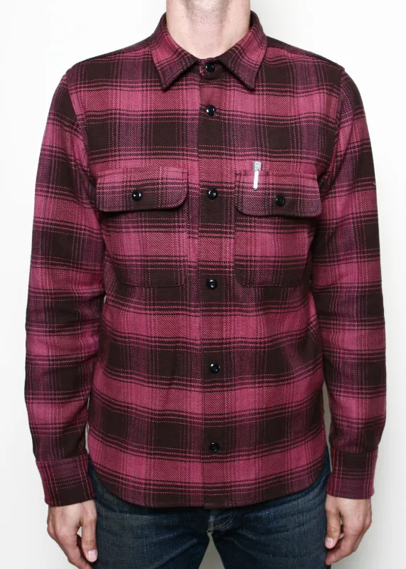 Field Shirt // Raspberry Plaid sold by Rogue Territory