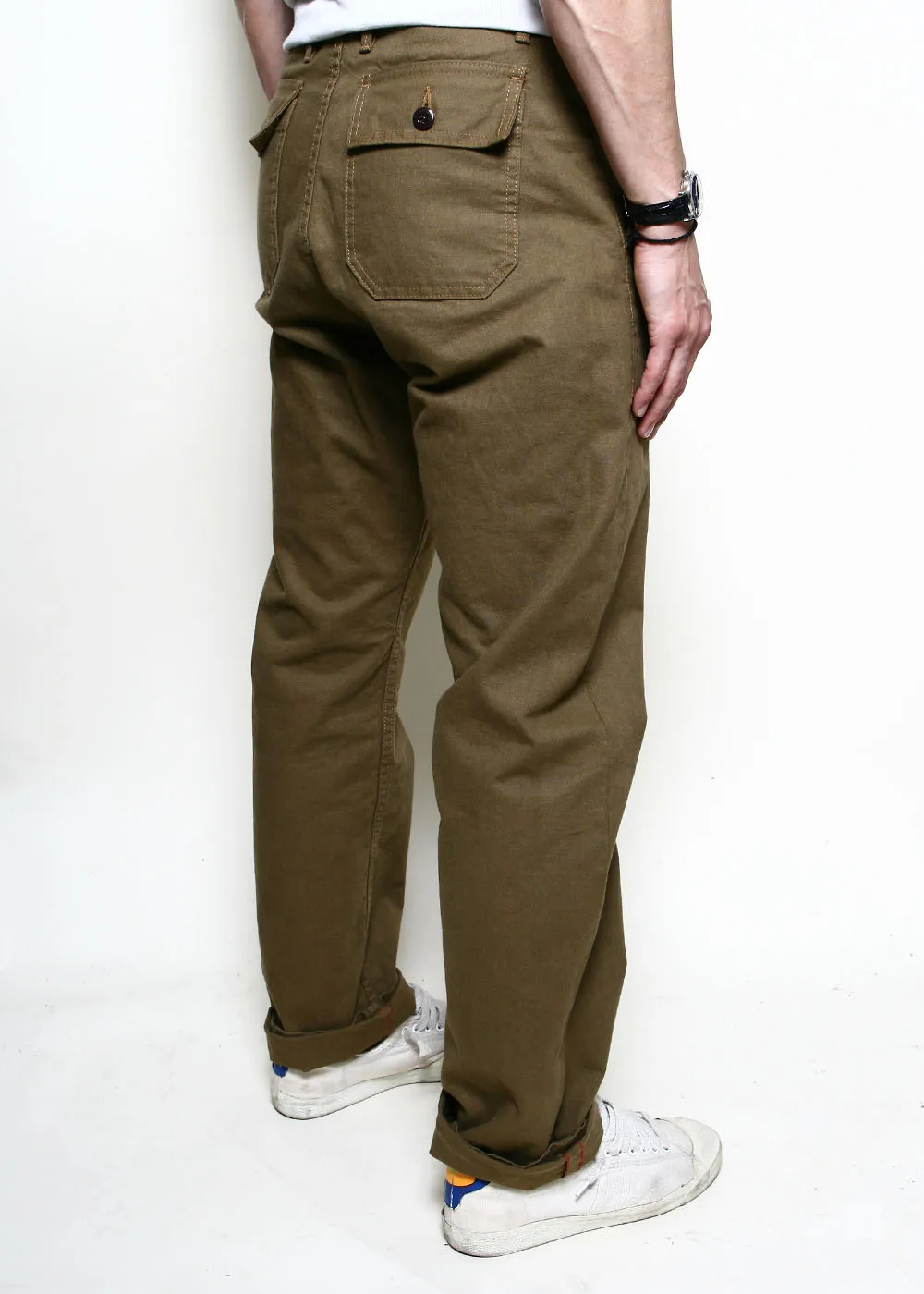 Fatigue Pants // Dyed Canvas Golden Brown sold by Rogue Territory product image thumbnail 3