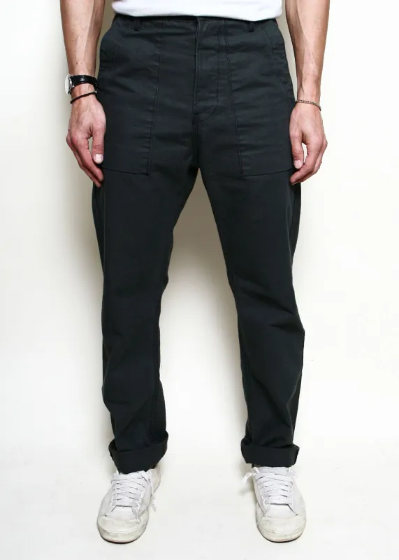 Fatigue Pants // Dyed Canvas Ash sold by Rogue Territory