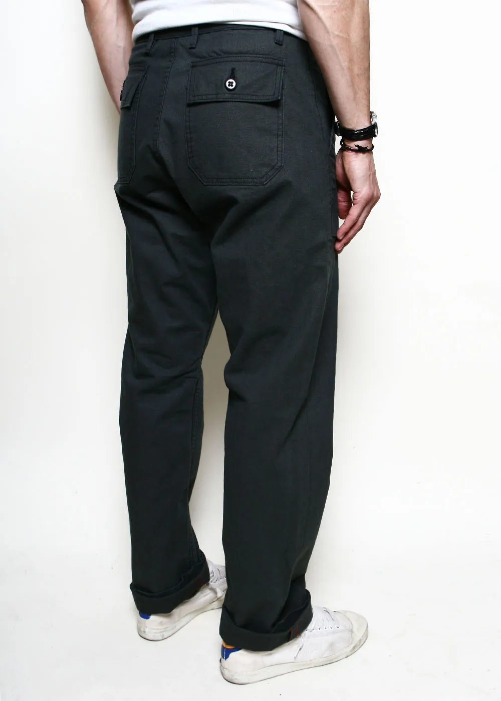Fatigue Pants // Dyed Canvas Ash sold by Rogue Territory product image thumbnail 3