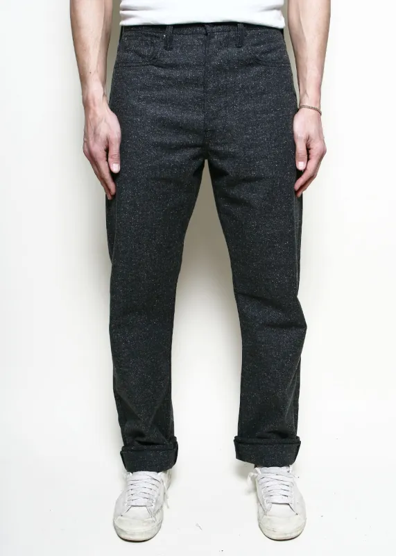 Relaxed Strider // Black Neppy Herringbone made by Rogue Territory