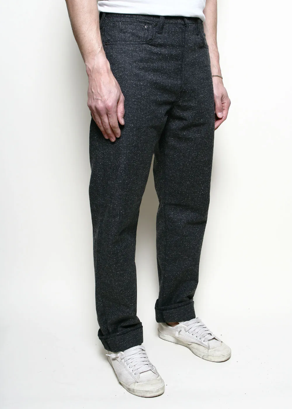 Relaxed Strider // Black Neppy Herringbone sold by Rogue Territory product image thumbnail 2