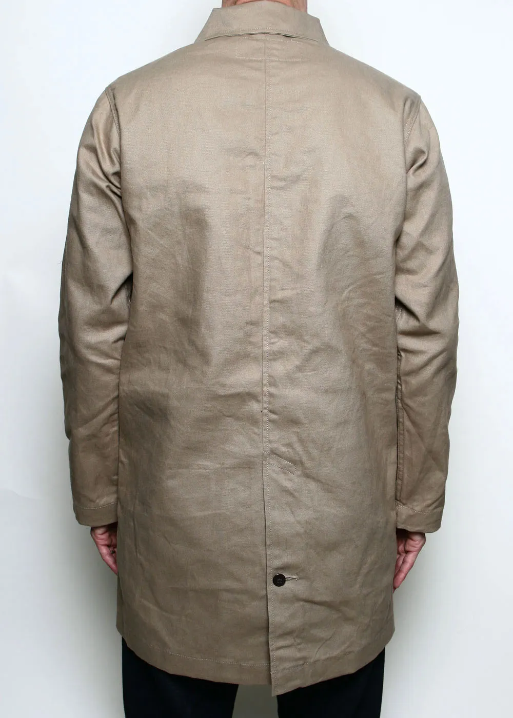 Trench Coat // Khaki Dry Wax Canvas sold by Rogue Territory product image thumbnail 3