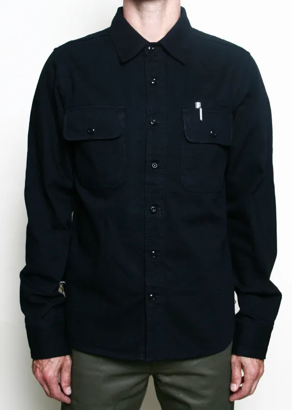 Field Shirt // Rinsed 11oz Stealth made by Rogue Territory