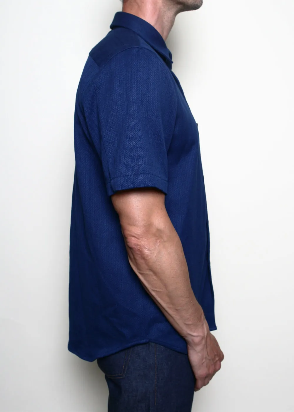 Oxford Shirt // Indigo Selvedge Contrast sold by Rogue Territory product image thumbnail 3