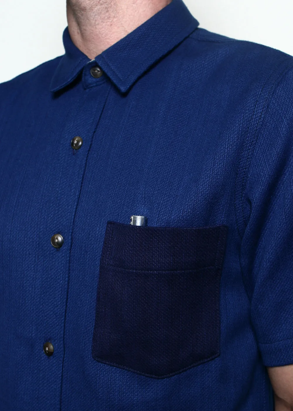 Oxford Shirt // Indigo Selvedge Contrast sold by Rogue Territory product image thumbnail 2