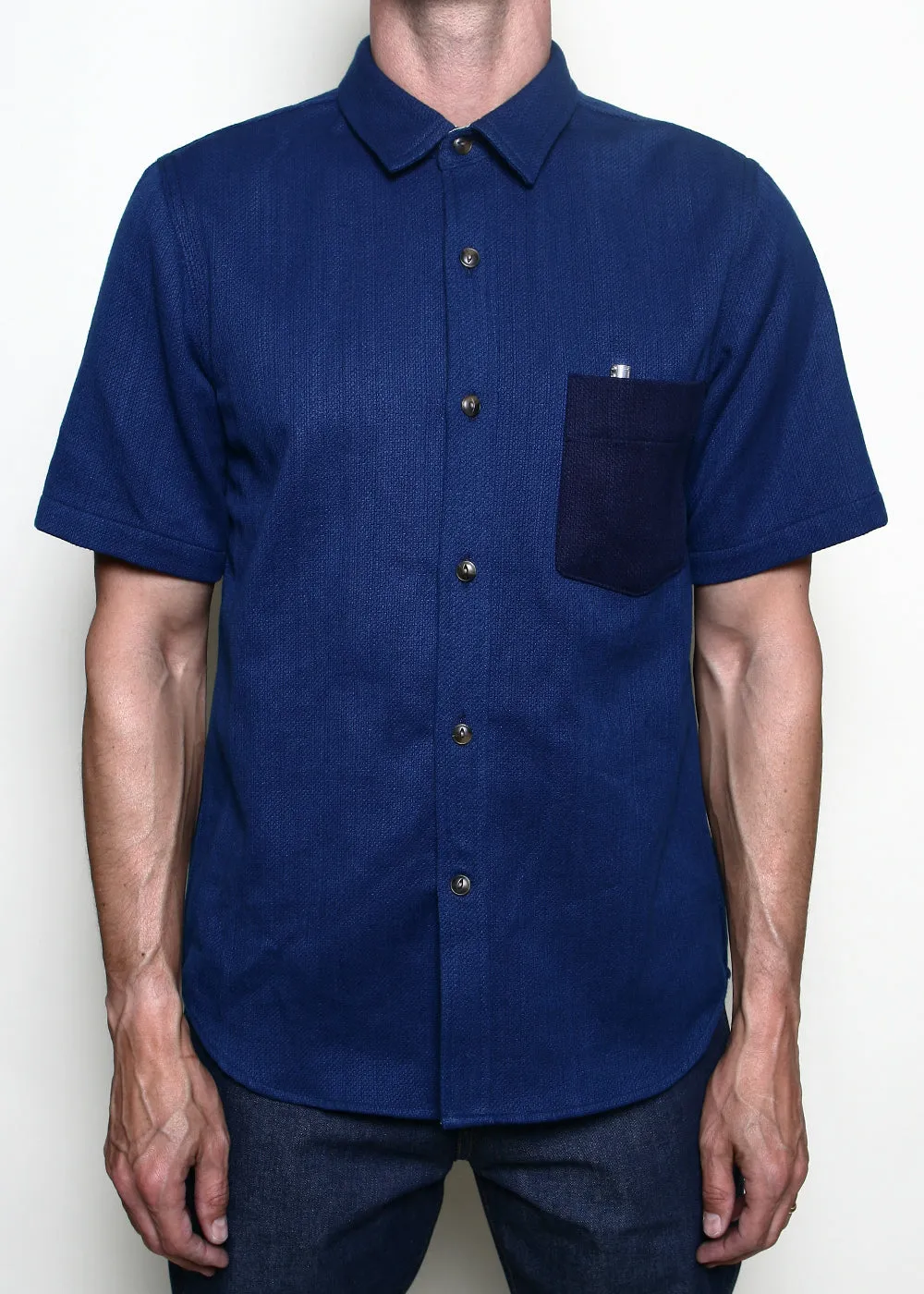 Oxford Shirt // Indigo Selvedge Contrast sold by Rogue Territory