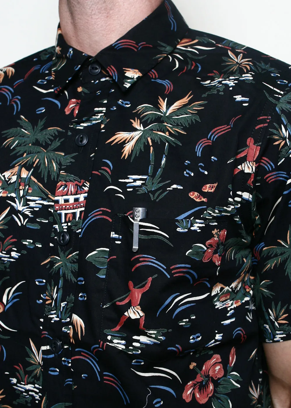 Oxford Shirt // Black Surf sold by Rogue Territory product image thumbnail 2