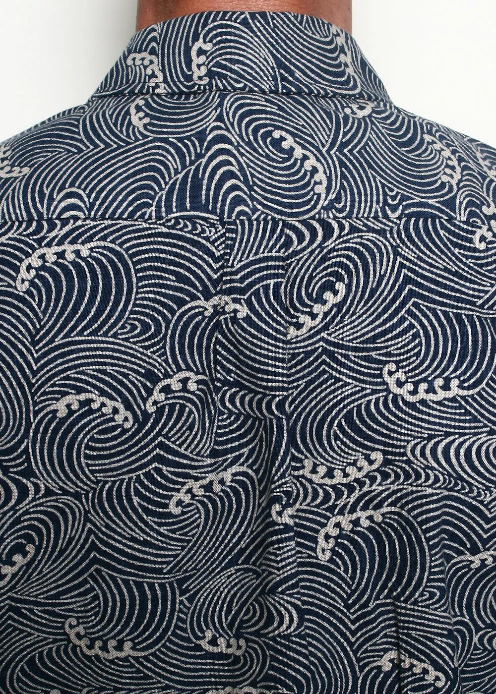 Oxford Shirt // Indigo Waves sold by Rogue Territory product image thumbnail 4