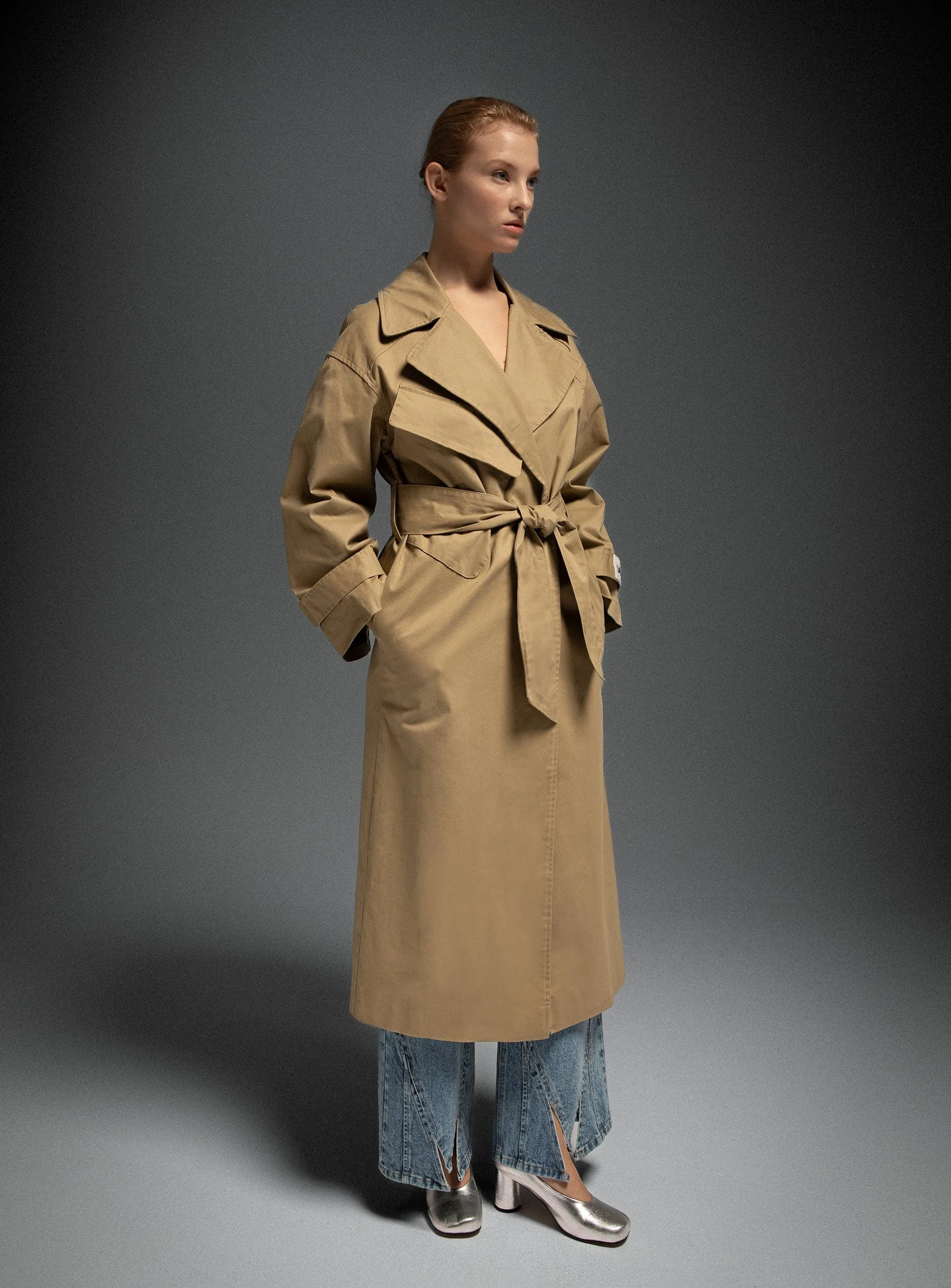 LONDRES BEIGE TRENCH sold by LAAGAM product image thumbnail 4